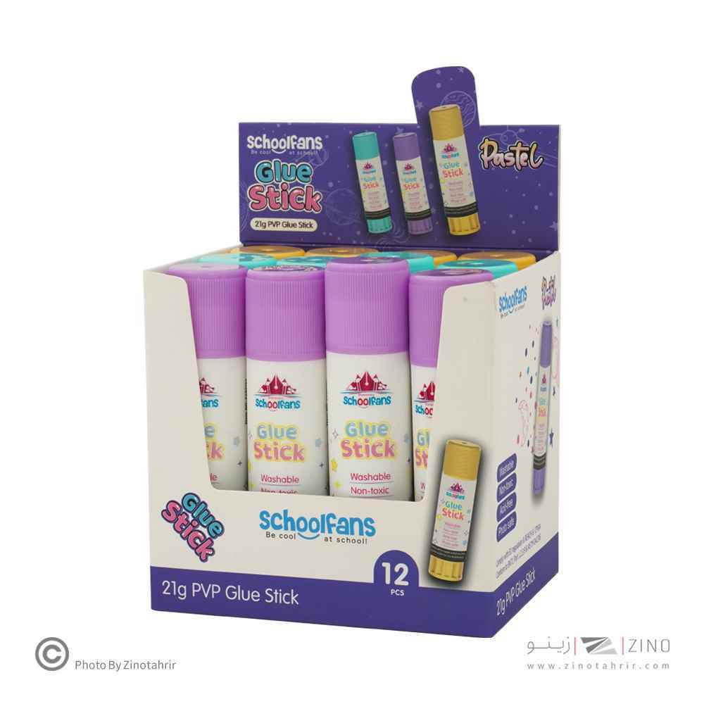 چسب ماتیکی 21گرم اسکول فنز کد92702